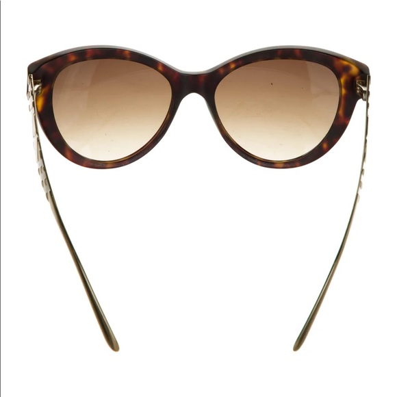 BURBERRY Acetate Cat-Eye Sunglasses brown - Picture 4 of 4
